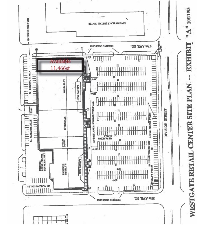 2510 W Division St, Saint Cloud, MN à louer Plan d  tage- Image 1 de 1