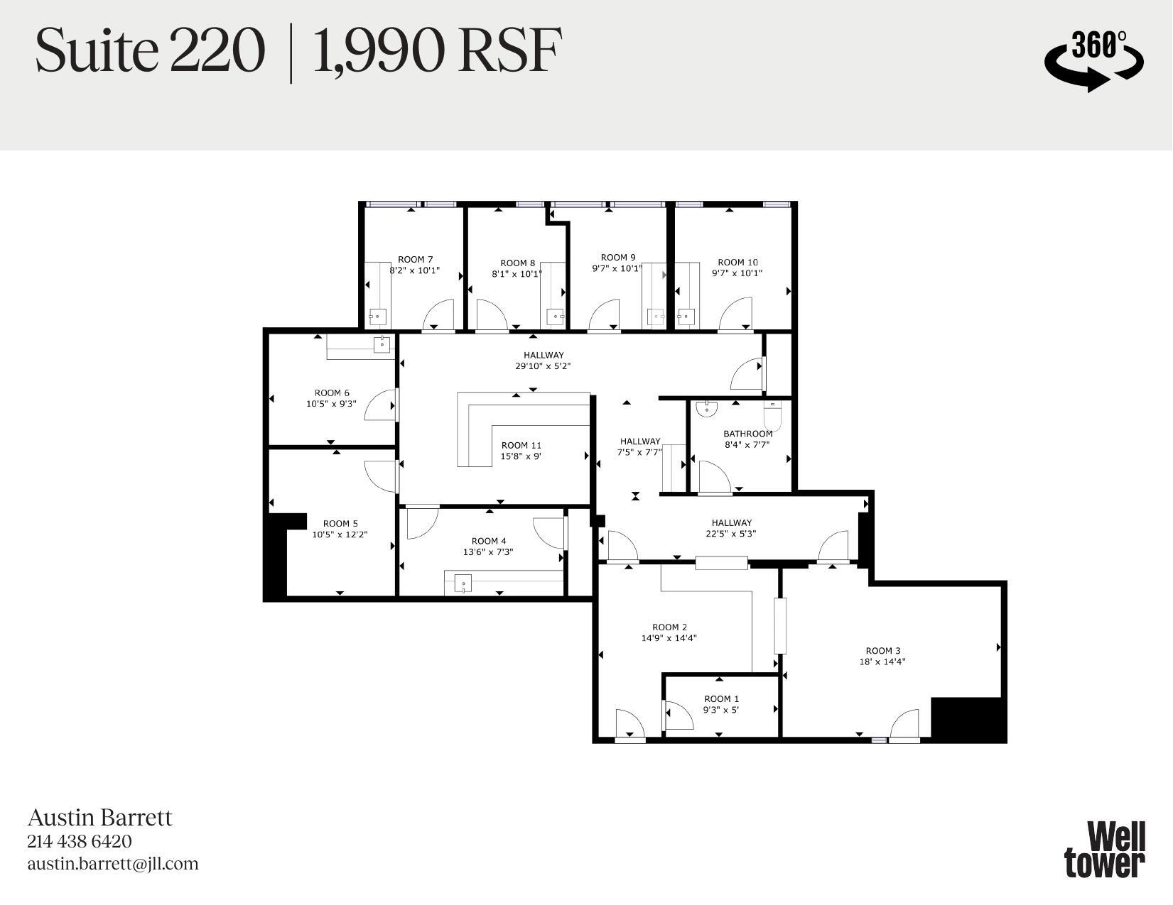 2020 W State Highway 114, Grapevine, TX à louer Plan d’étage- Image 1 de 1