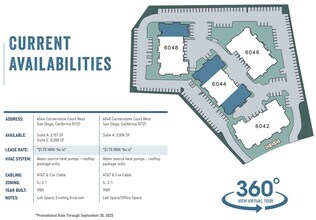 6044 Cornerstone Ct W, San Diego, CA for lease Site Plan- Image 1 of 2