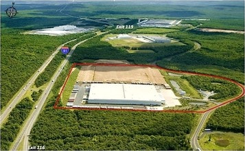 25 Keystone Blvd, Pottsville, PA - Aerial  map view