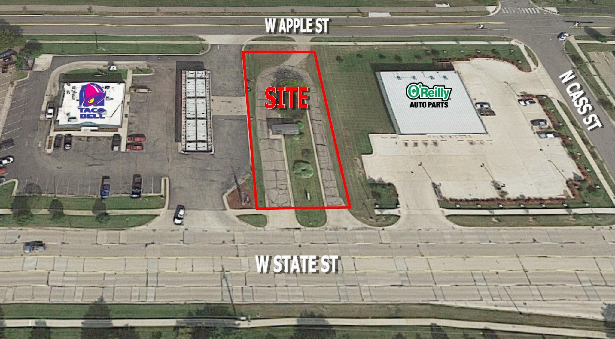 1005 W State St, Hastings, MI for lease Aerial- Image 1 of 2