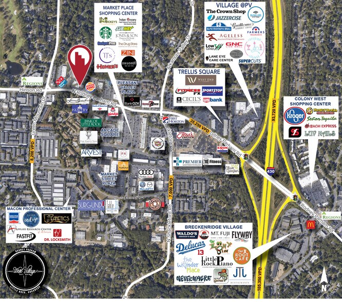 11524 N Rodney Parham Rd, Little Rock, AR à louer - Photo du bâtiment - Image 3 de 5