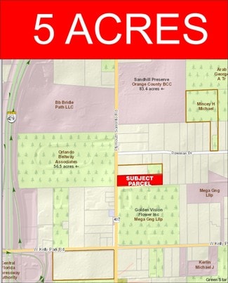 Plus de détails pour 5221 Plymouth Sorrento Rd, Apopka, FL - Terrain à vendre