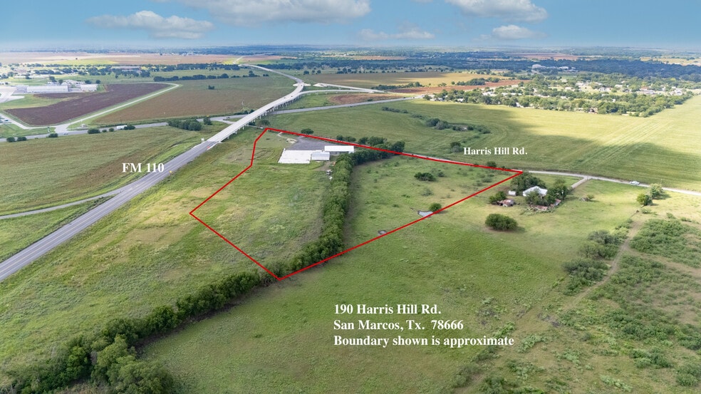 190 Harris Hill Rd, San Marcos, TX for sale - Aerial - Image 3 of 42