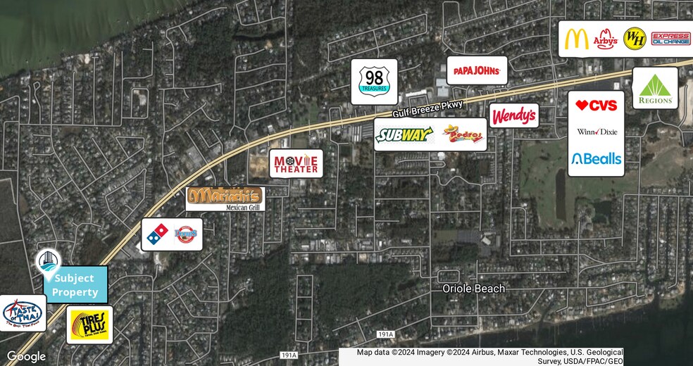 2558 Gulf Breeze Pky, Gulf Breeze, FL à louer - Autre - Image 3 de 4