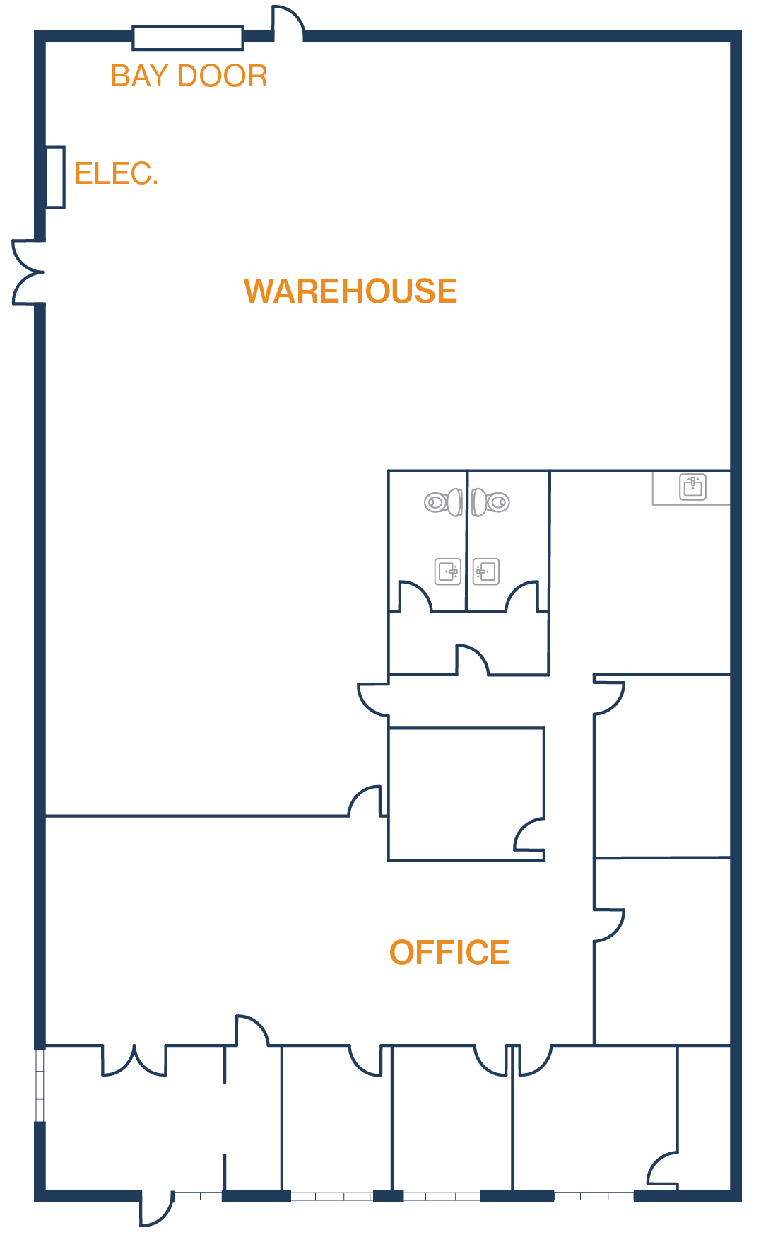 10606 Hempstead Rd, Houston, TX for lease Floor Plan- Image 1 of 1