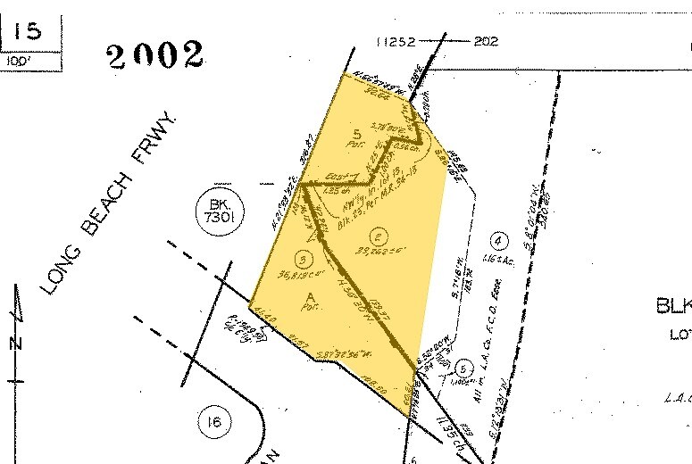 1400 S Atlantic Ave, Compton, CA for lease Plat Map- Image 1 of 3