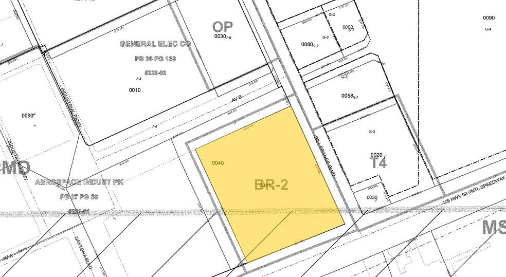 1808 W International Speedway Blvd, Daytona Beach, FL à louer - Plan cadastral - Image 2 de 4