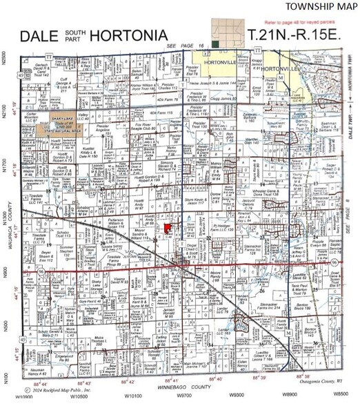 Ruppel Court, Dale, WI for sale - Plat Map - Image 3 of 15