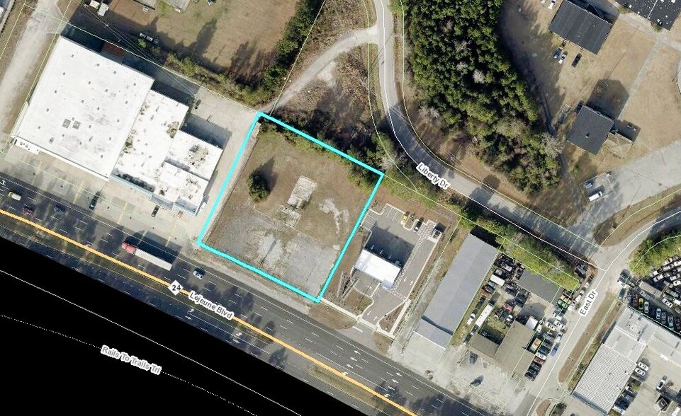2225 Lejeune Blvd, Jacksonville, NC for sale - Aerial - Image 2 of 2