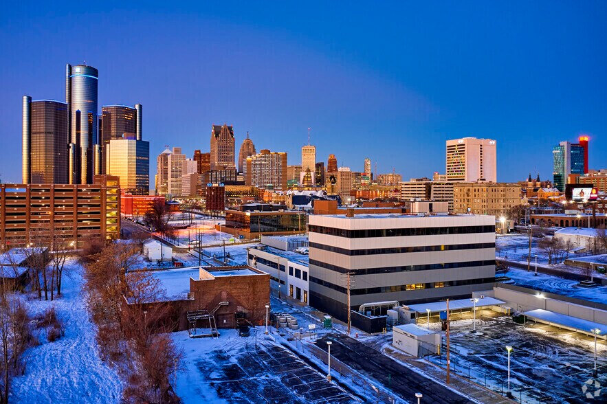 1400 Woodbridge St, Detroit, MI à louer - Aérien - Image 3 de 5