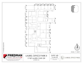 17187 N Laurel Park Dr, Livonia, MI for lease Floor Plan- Image 1 of 2