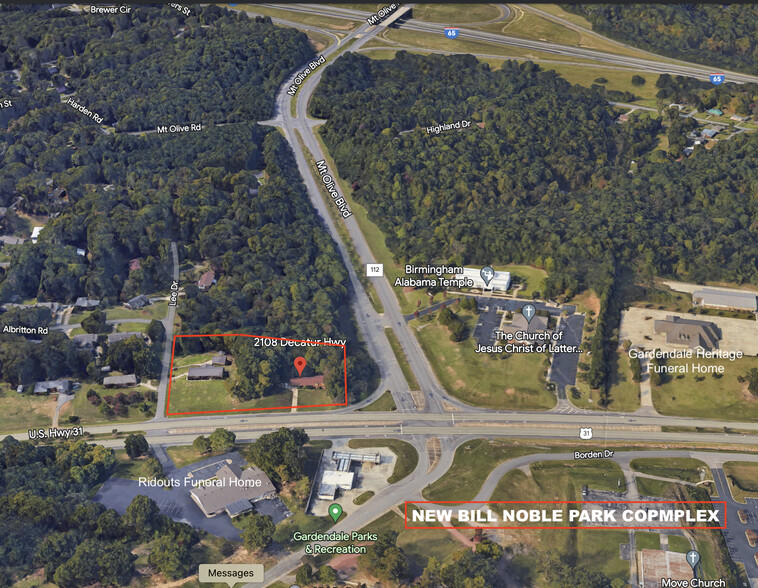 2100 Decatur Hwy, Gardendale, AL à vendre - Aérien - Image 1 de 3