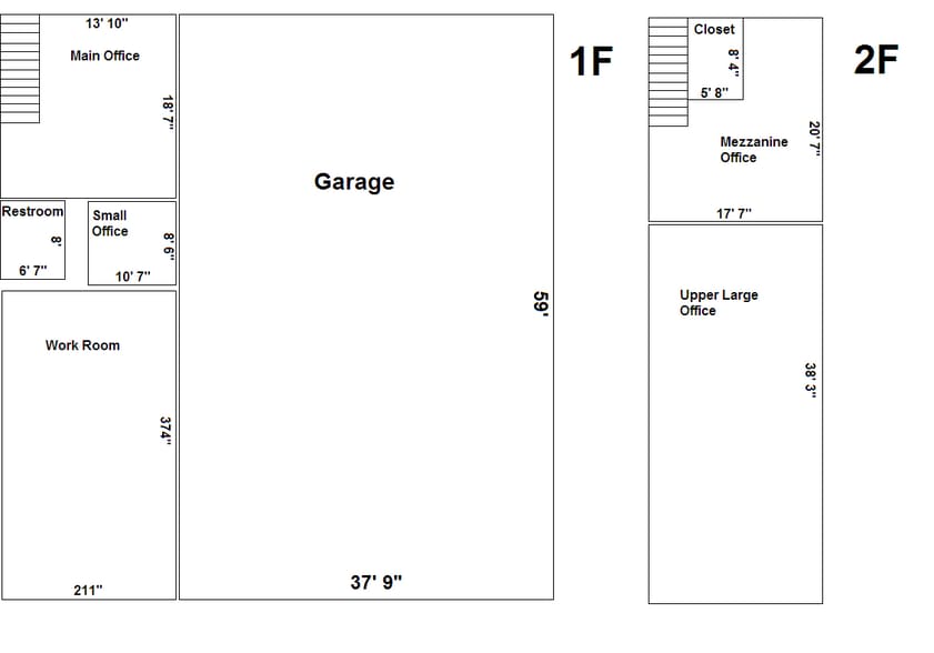 2160 NE 240th Ave, Wood Village, OR for lease - Floor Plan - Image 2 of 2