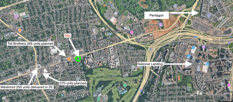 2338-2344 Columbia Pike, Arlington, VA à louer - Photo du bâtiment - Image 2 de 4