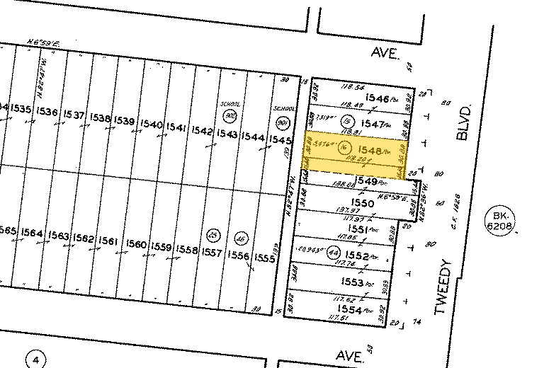 3321-3325 Tweedy Blvd, South Gate, CA à louer - Plan cadastral - Image 2 de 5