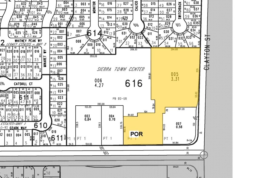 2026 W Craig Rd, North Las Vegas, NV for sale - Plat Map - Image 2 of 3