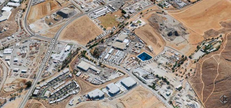 2092 Van Dell Rd, Riverside, CA for lease - Aerial - Image 1 of 2