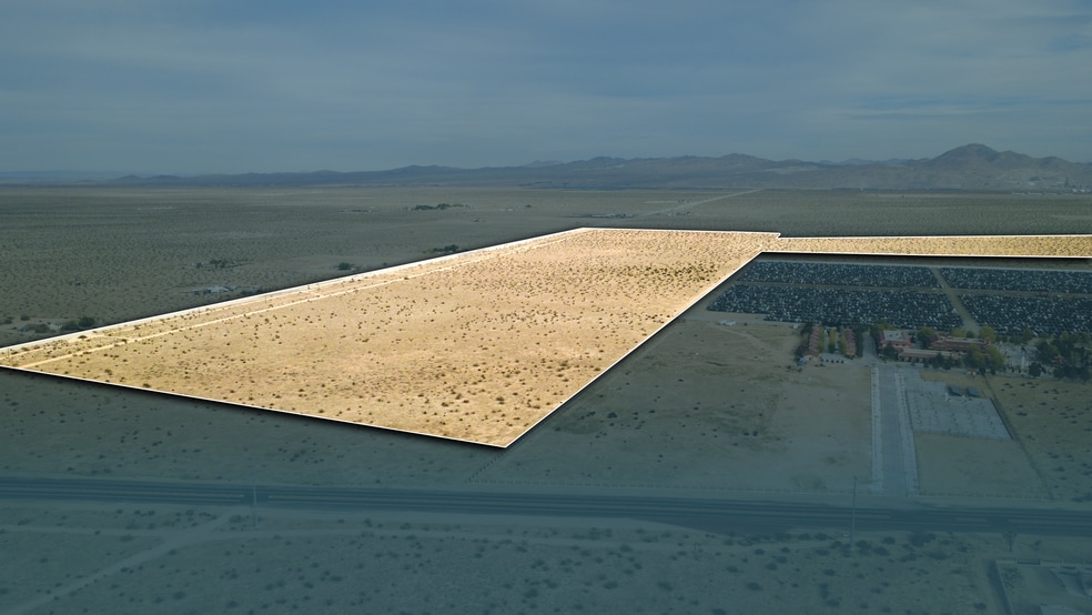 SW of Colusa Rd and Adelanto Rd, Adelanto, CA for sale - Aerial - Image 2 of 3