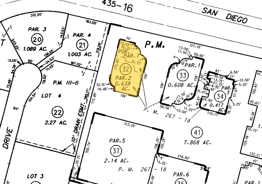 18111 Von Karman Ave, Irvine, CA for sale - Plat Map - Image 1 of 1