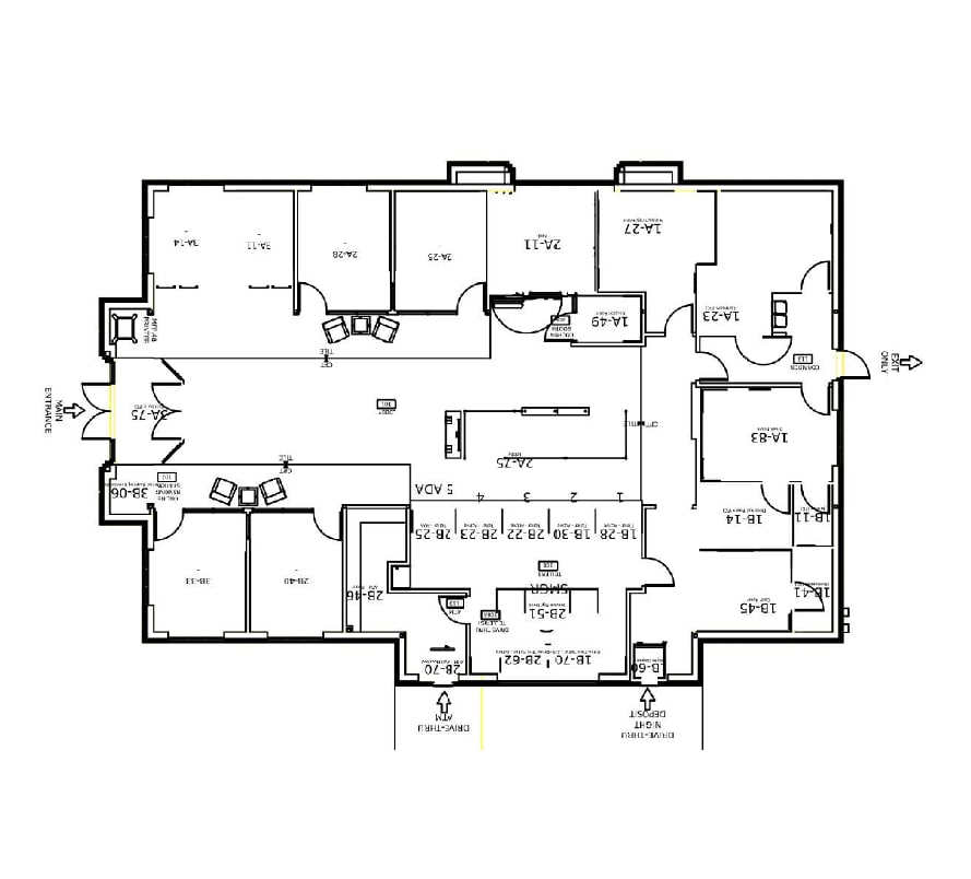 10000 Town Center Ave, Spanish Fort, AL à louer Plan d’étage- Image 1 de 1