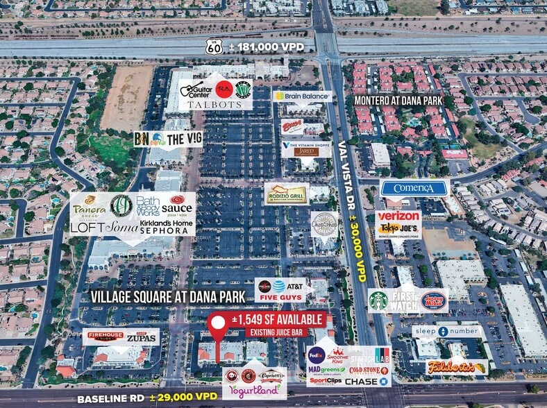 3440 E Baseline Rd, Mesa, AZ for lease - Building Photo - Image 1 of 10