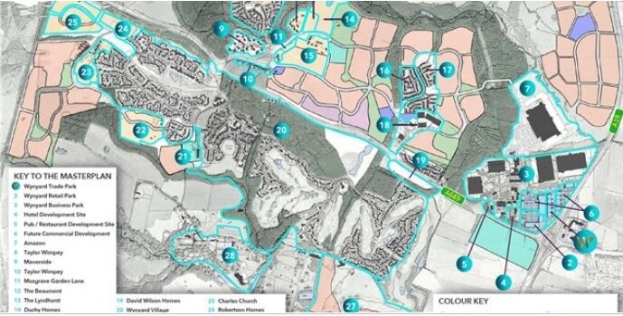 Wynyard, Billingham à louer - Plan de site - Image 3 de 5