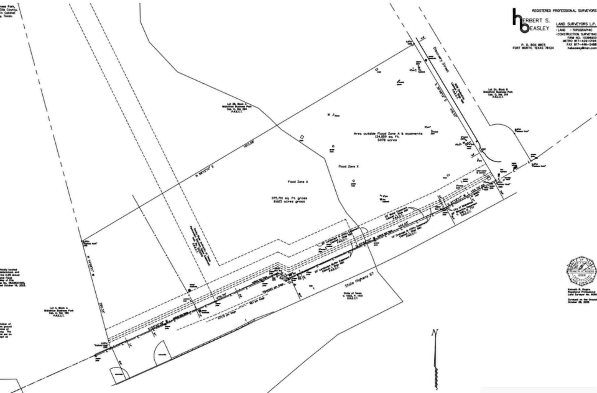 TBD Discovery St, Midlothian, TX à vendre Plan cadastral- Image 1 de 2