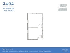 2402 Mount Vernon Rd, Dunwoody, GA for lease Site Plan- Image 1 of 1