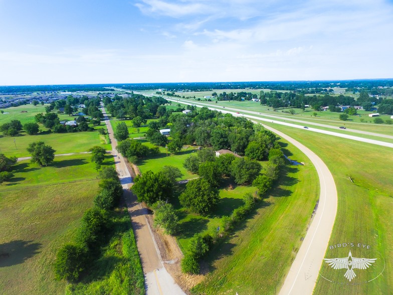 12827 N 135th East Ave, Collinsville, OK for sale - Aerial - Image 2 of 3