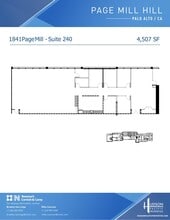 1801 Page Mill Rd, Palo Alto, CA à louer Plan d’étage- Image 1 de 1