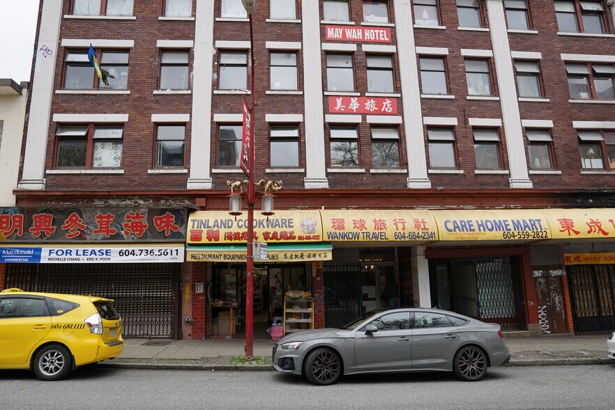 254-262 Pender St E, Vancouver, BC à louer - Photo du bâtiment - Image 3 de 4