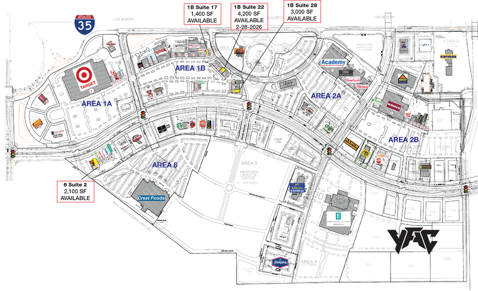 1400 24th Ave NW, Norman, OK for lease - Site Plan - Image 2 of 23