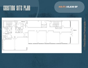 1315 3rd Street Promenade, Santa Monica, CA for lease Floor Plan- Image 2 of 2