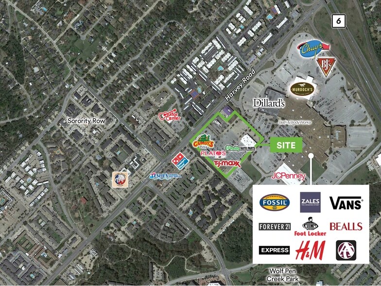 1100-1400 Harvey Rd, College Station, TX à louer - Photo du bâtiment - Image 2 de 6