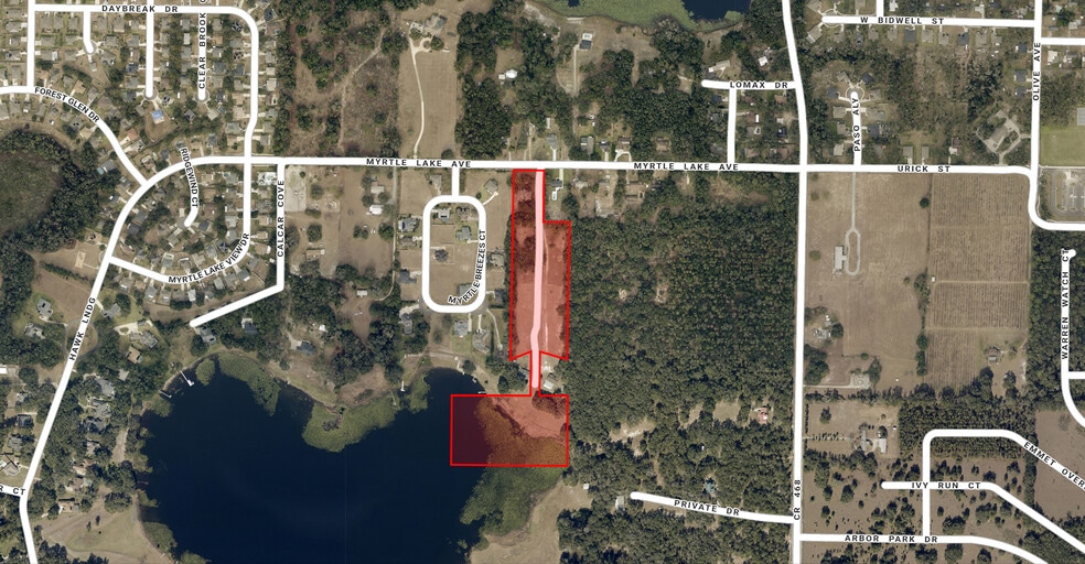 Stephenson Lane & Myrtle Lake Avenue, Fruitland Park, FL for sale - Primary Photo - Image 1 of 1