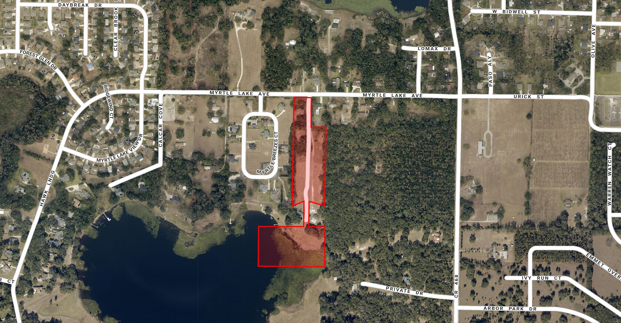 Stephenson Lane & Myrtle Lake Avenue, Fruitland Park, FL à vendre Photo principale- Image 1 de 2