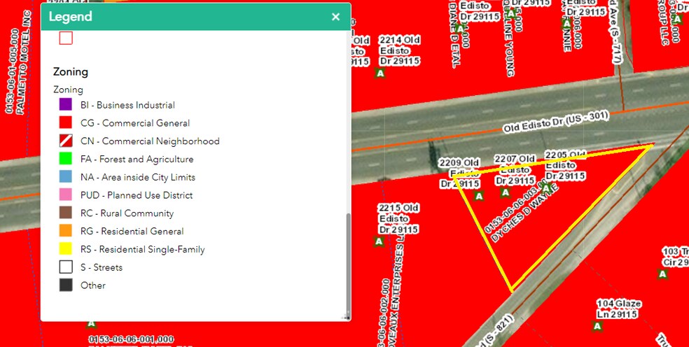 2205 Old Edisto Dr, Orangeburg, SC à vendre - Photo du bâtiment - Image 3 de 3