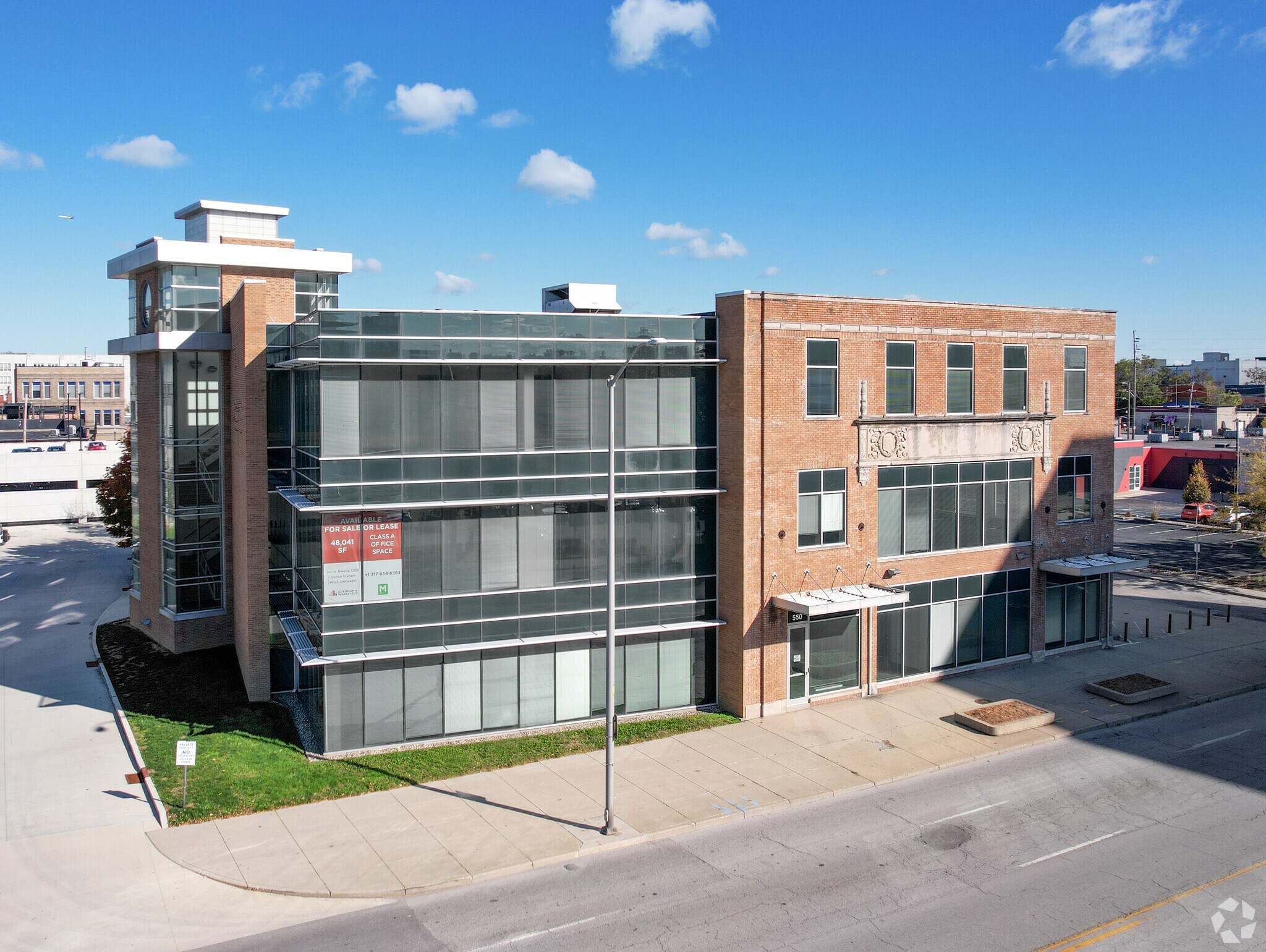 550 E Washington St, Indianapolis, IN for lease Building Photo- Image 1 of 3