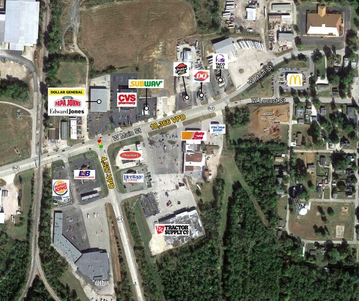 802-820 W Main St, Boonville, IN for lease - Building Photo - Image 3 of 3