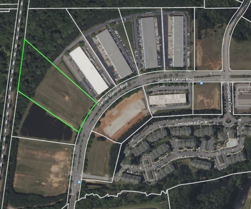 2101 Garner Station Blvd, Raleigh, NC for lease Plat Map- Image 1 of 3