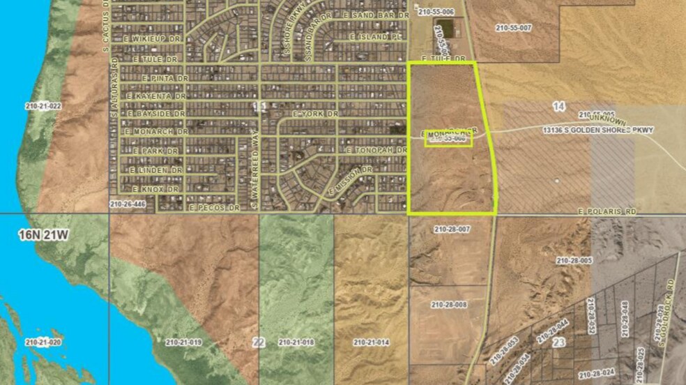 000 Route 66, Topock, AZ à vendre - Plan cadastral - Image 2 de 12
