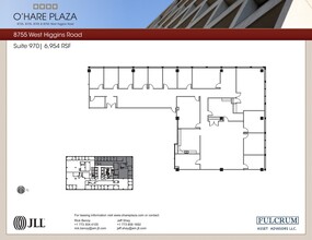 8725 W Higgins Rd, Chicago, IL à louer Plan d  tage- Image 1 de 1