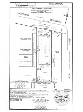 Plus de détails pour 11124 Northern Blvd, Corona, NY - Terrain à vendre