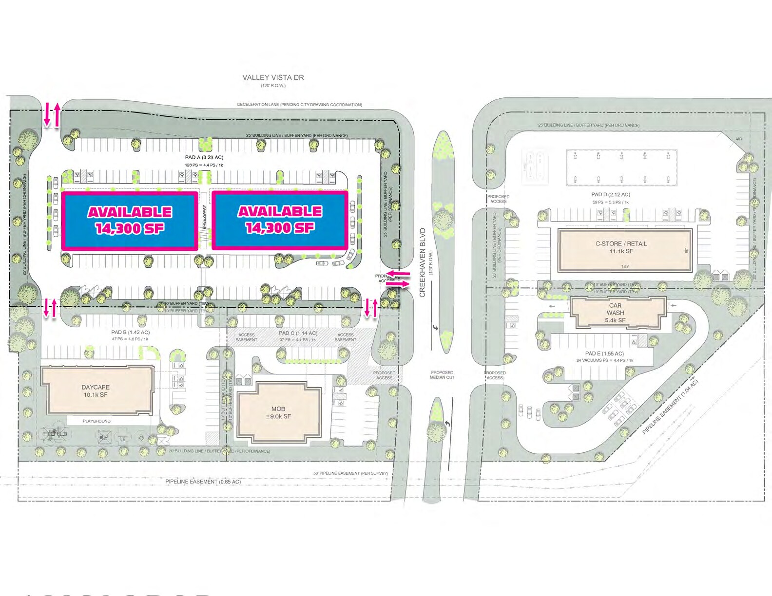 13515 Redwood View Ln, Rosharon, TX for lease Site Plan- Image 1 of 4