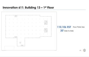 Innovation 511 Swedeland Rd, Conshohocken, PA à louer Plan d’étage- Image 1 de 1