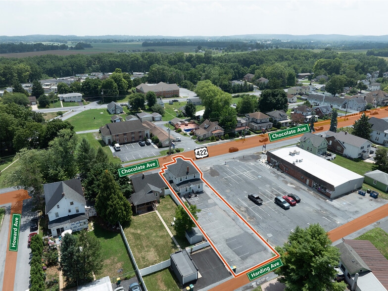 1529 E Chocolate Ave, Hershey, PA for lease - Aerial - Image 2 of 10