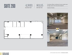 611 N Brand Blvd, Glendale, CA for lease Floor Plan- Image 1 of 1