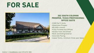More details for 202 S Coleman St, Prosper, TX - Office for Lease