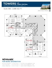 12750 Merit Dr, Dallas, TX à louer Plan d’étage- Image 2 de 2